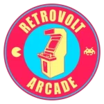 Retrovolt Arcade Logo - Calimesa California