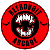 Retrovolt Arcade Halloween Logo