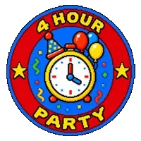 4 hour party rtv
